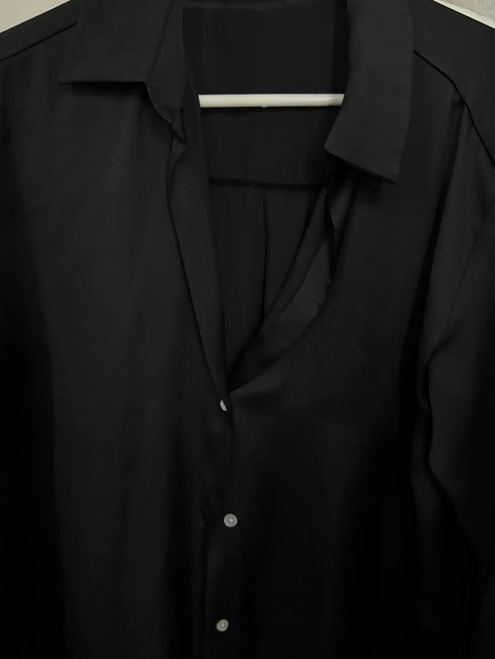 Women’s classic Button-Up Shirt - White, Sage, Black, Fuchsia